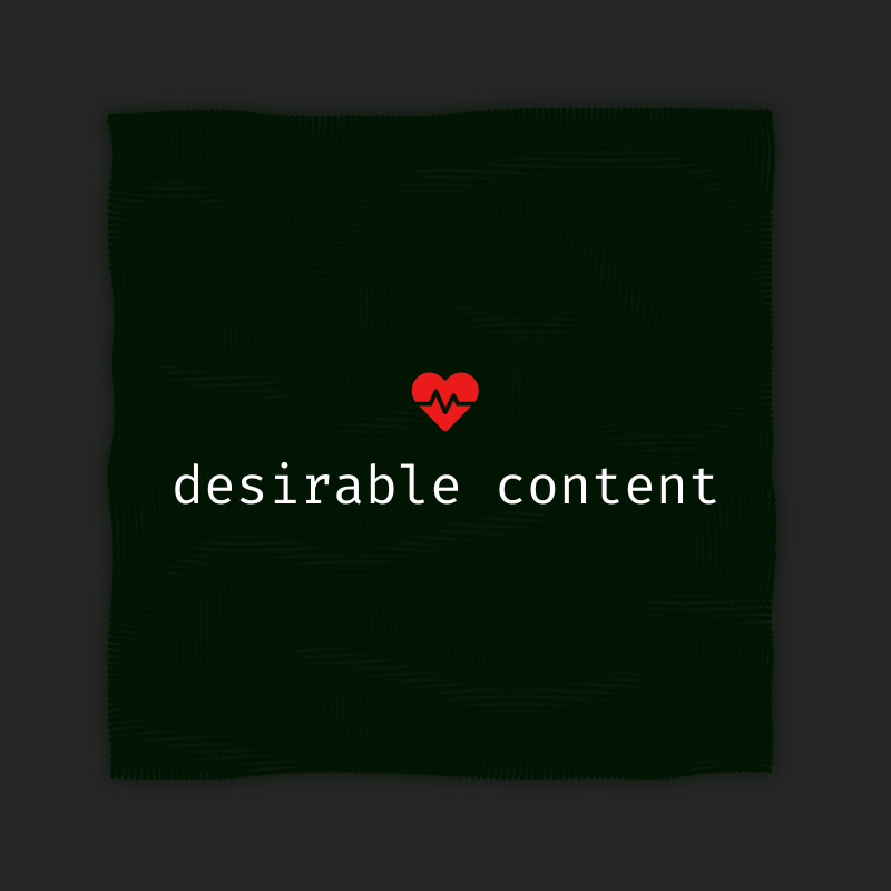 desirable content #67 static token preview