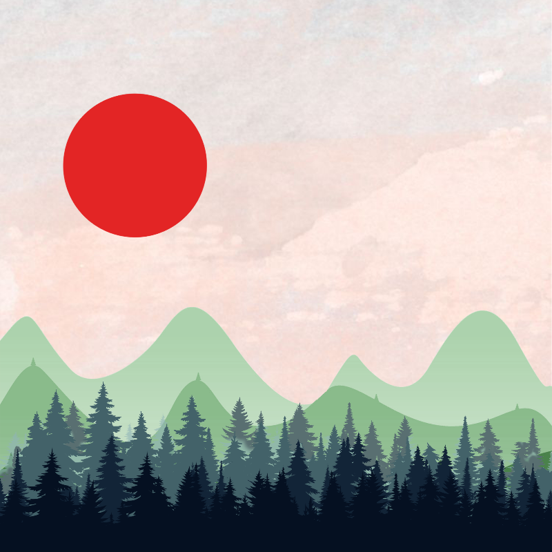 Graphic nature #42 static NFT preview