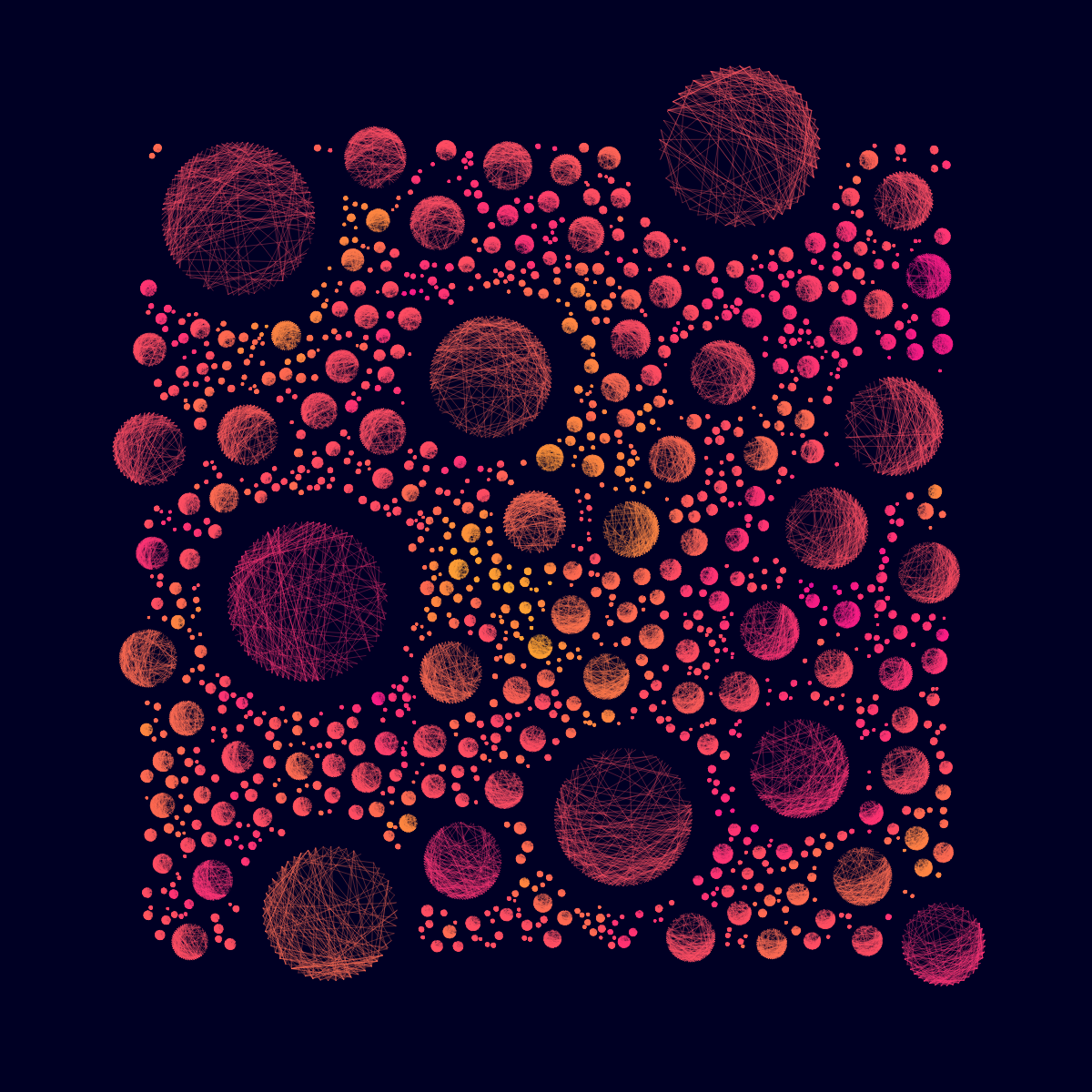 Cosmic reaction #107 static NFT preview