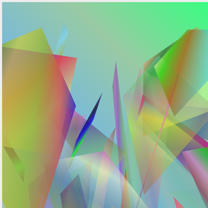 random divs with gradient and perspective #31 static token preview