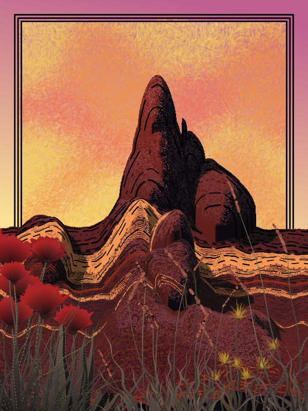 Desert Sun Rising #21 static token preview