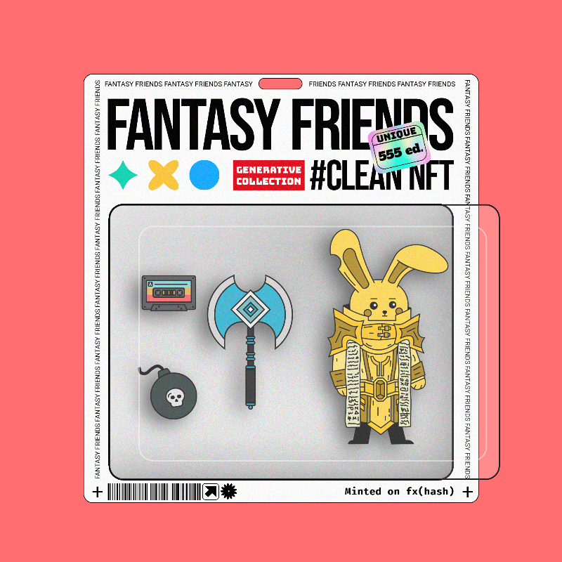 Fantasy Friends #167 static token preview