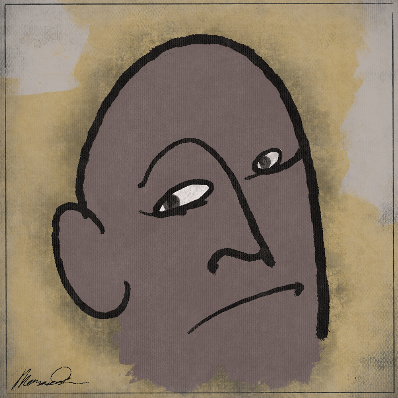Bored Man #49 static NFT preview