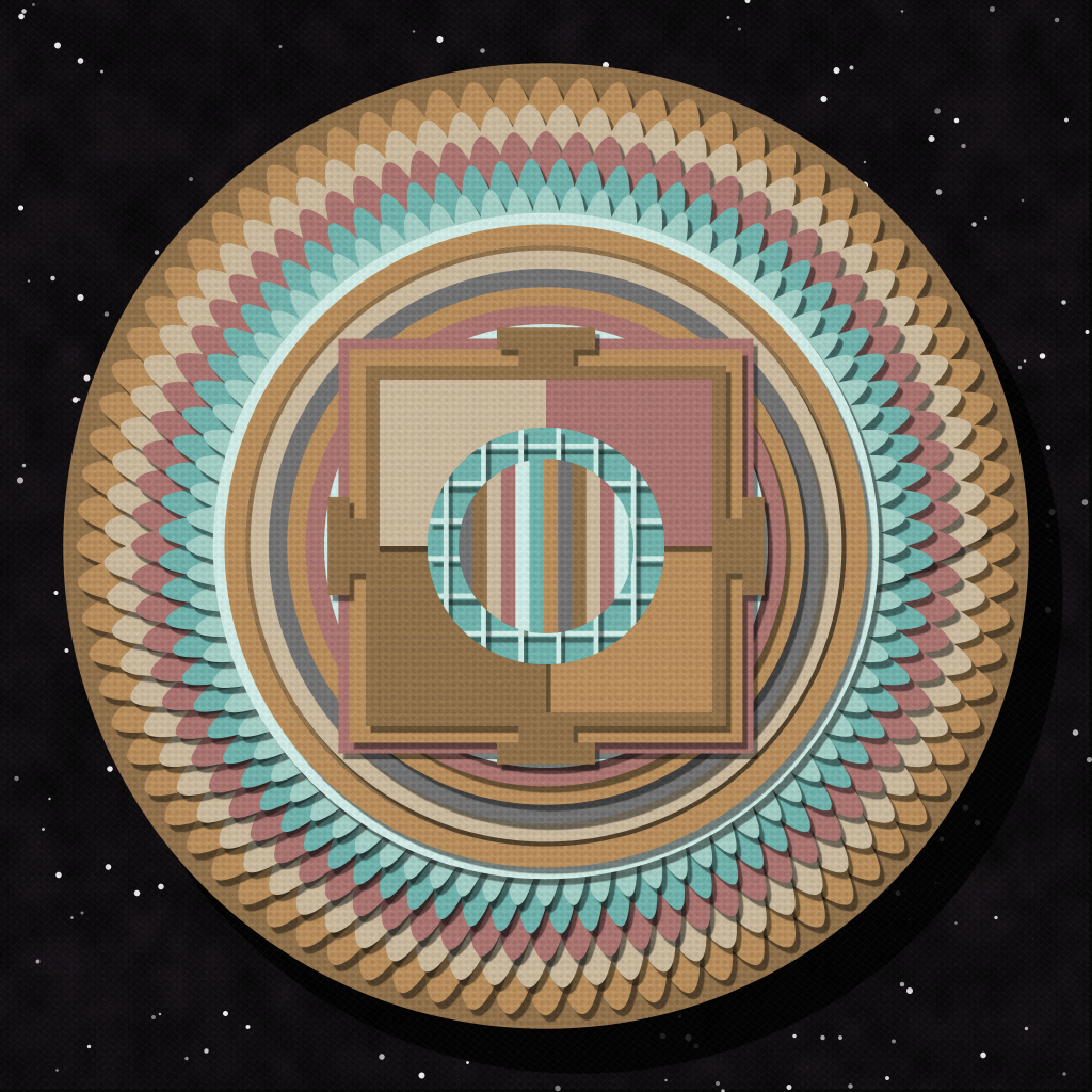 Paper Mandala #25 static token preview