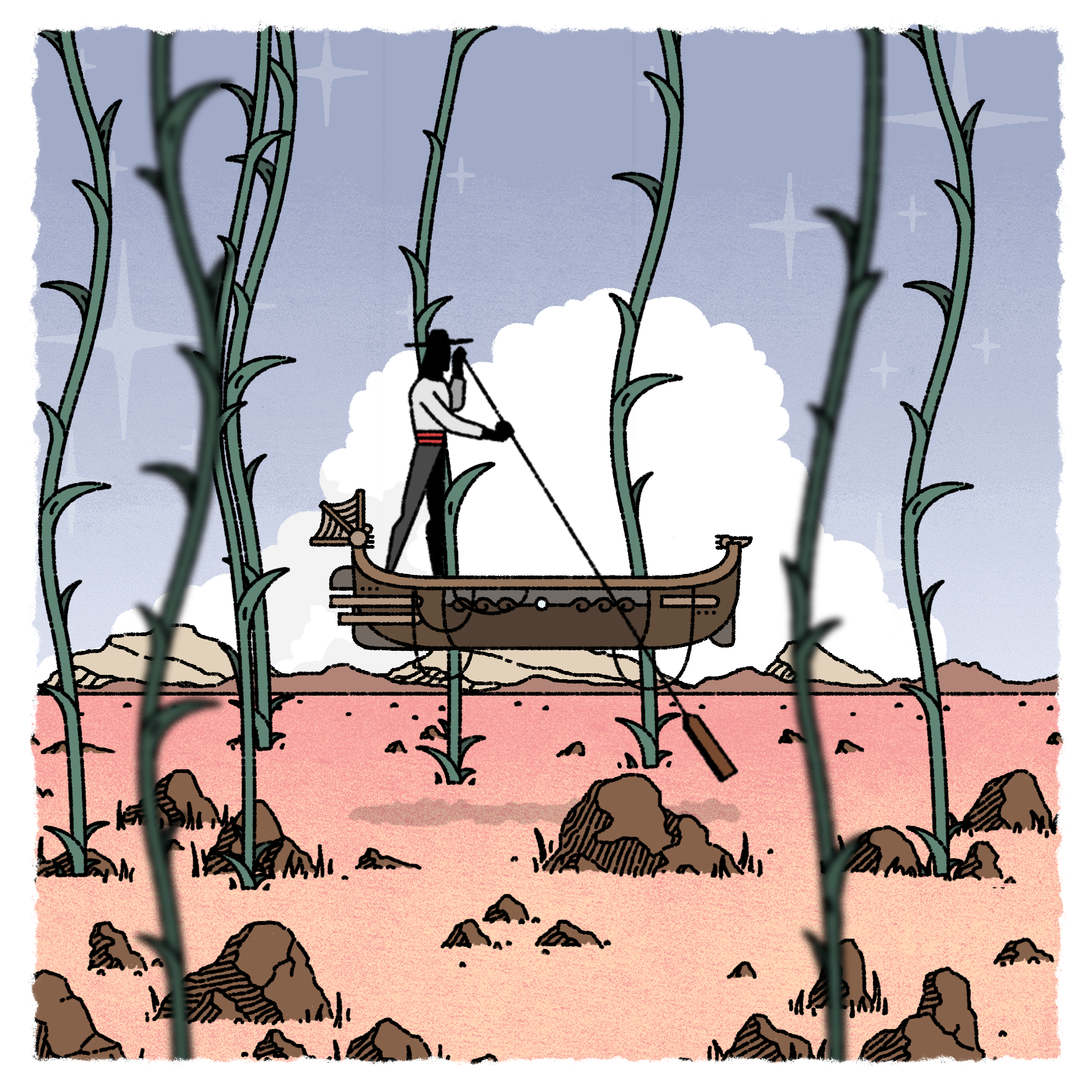 Travelling Gondola #87 static NFT preview