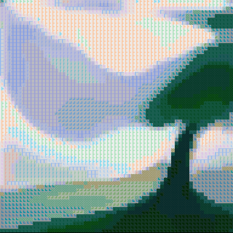 Wonderscapes #181 static NFT preview