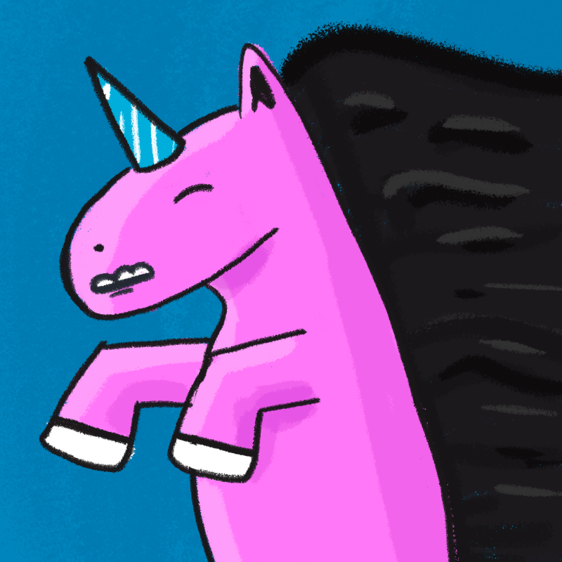 Peculiar unicornos #471 static token preview