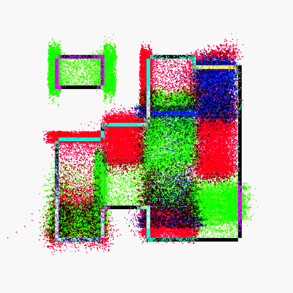 Nearly controlled diffusion #28 static NFT preview