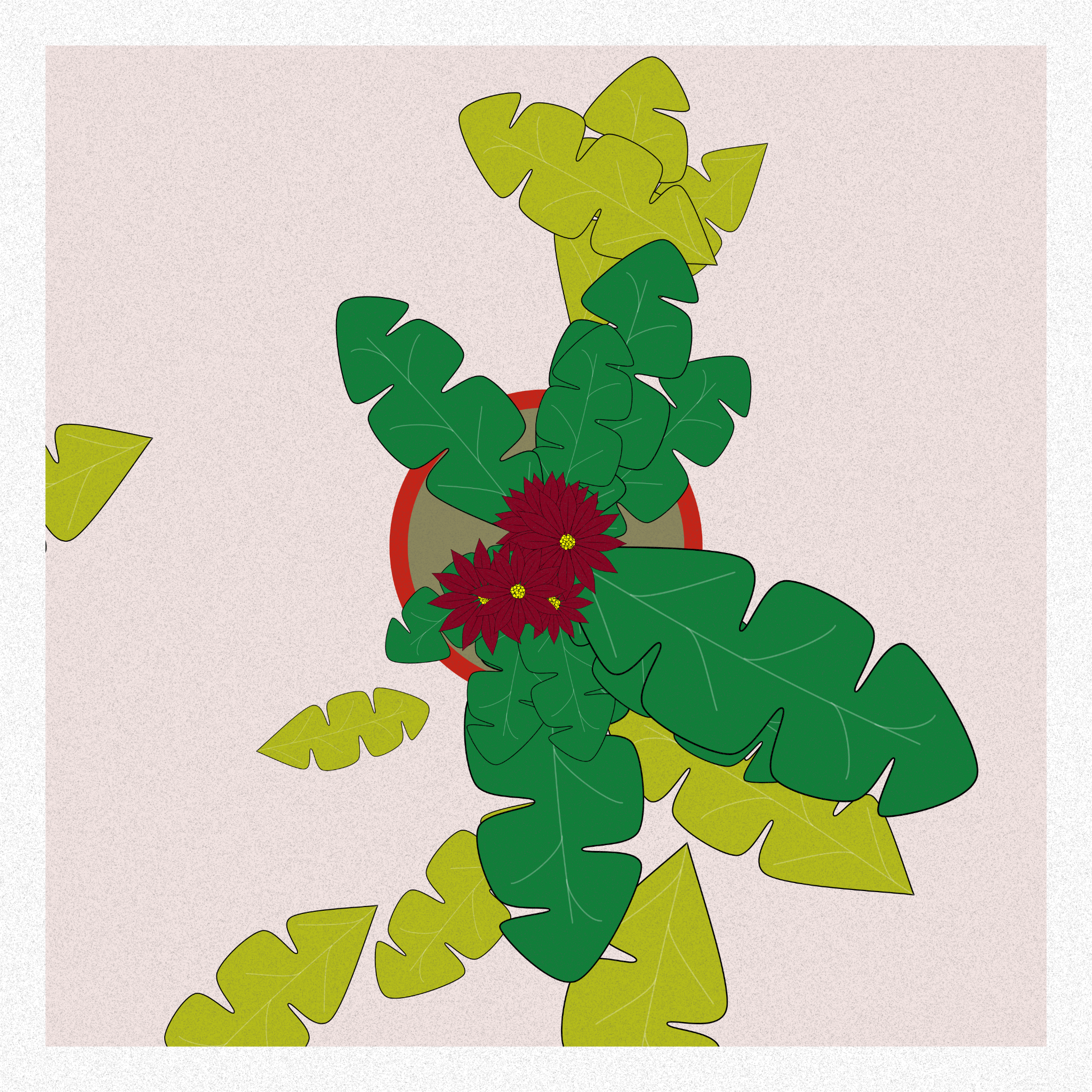Flowers #213 static NFT preview
