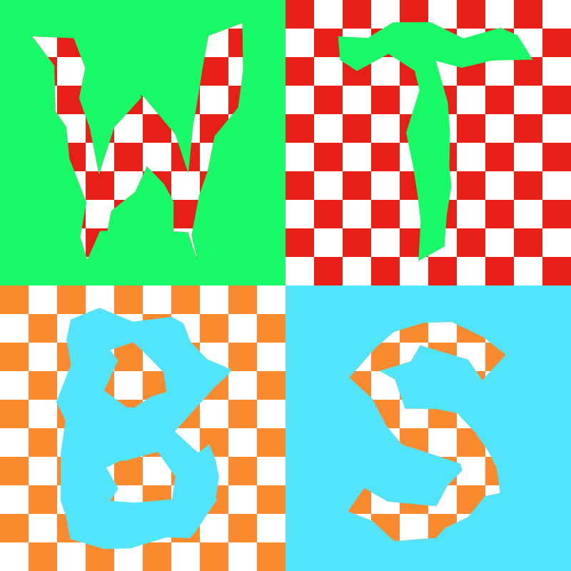 Waiting To Be Signed Logo with Wobbles #365 static NFT preview