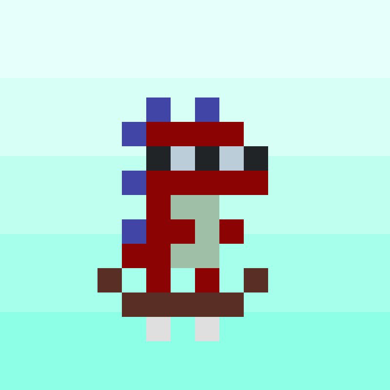 Coded Tiny Dinos #364 static token preview