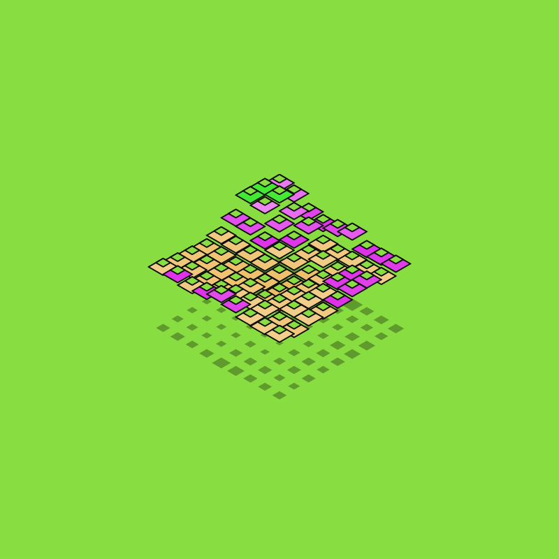 Skyfloors #135 static NFT preview