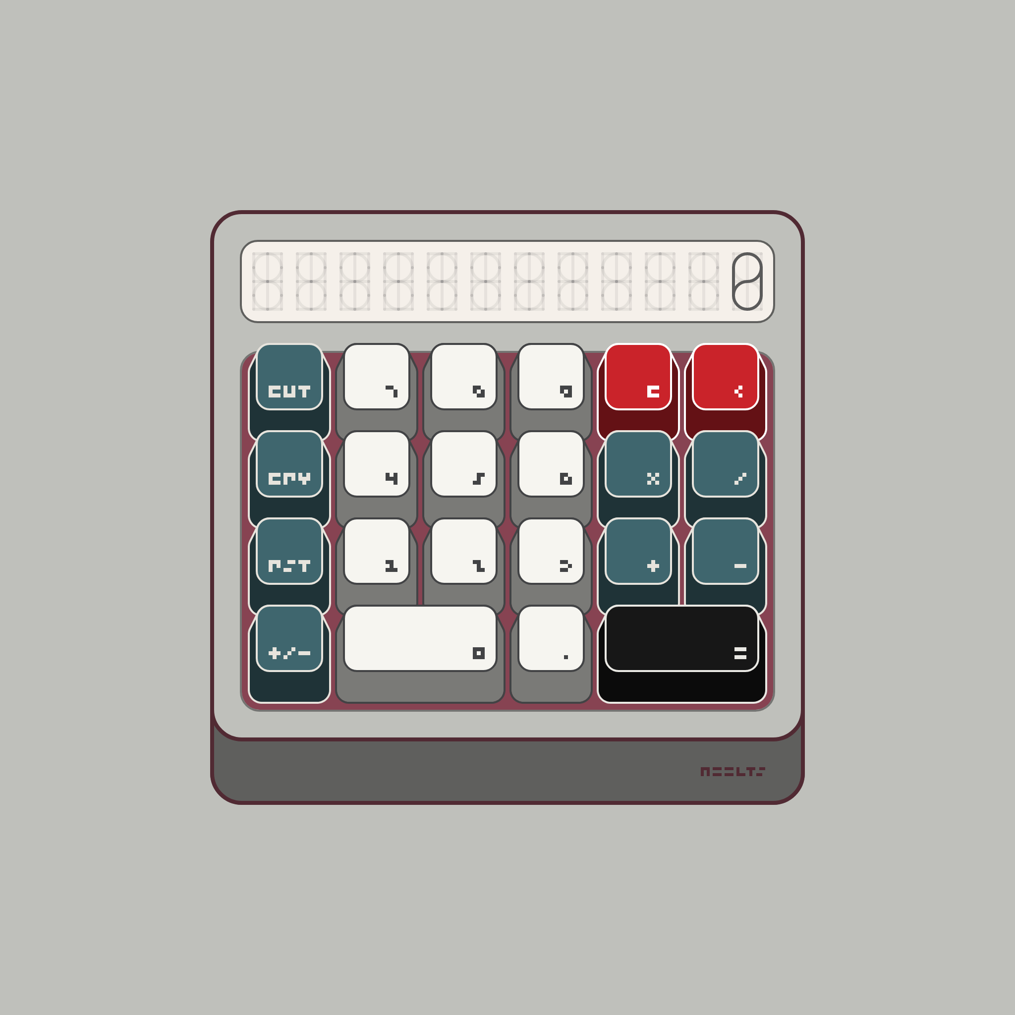 Tiny Devices #A: Calculator #83 static NFT preview