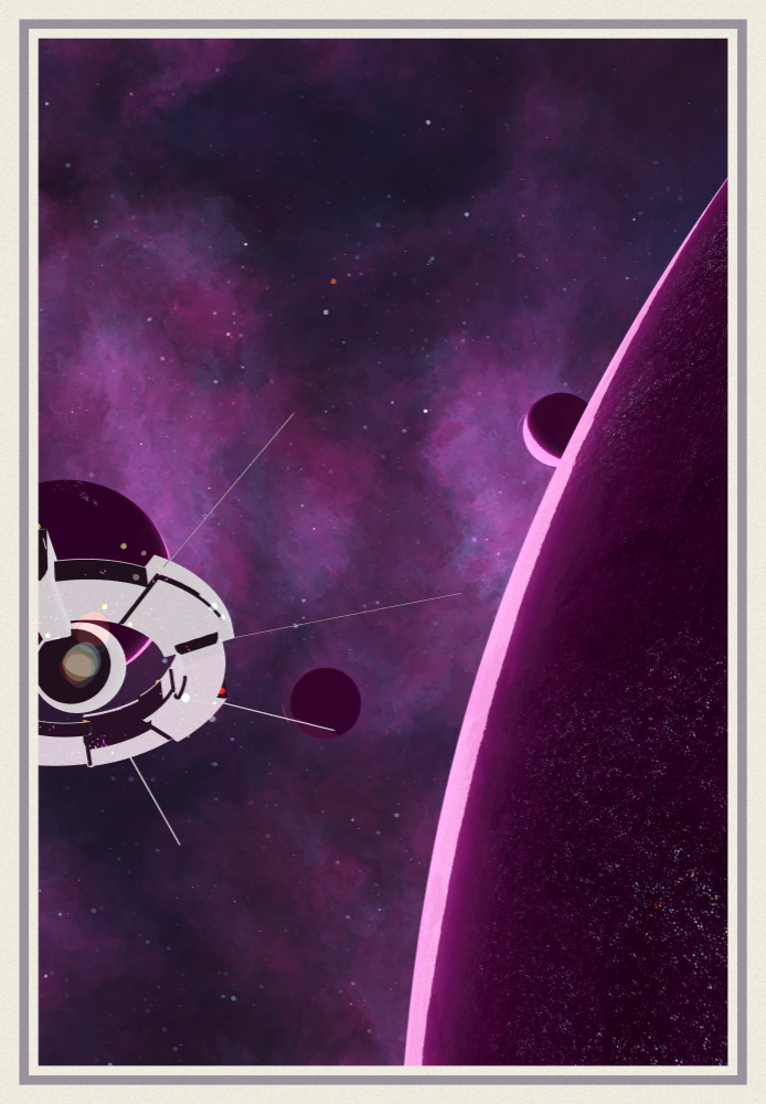 Visa to the stars #134 static NFT preview