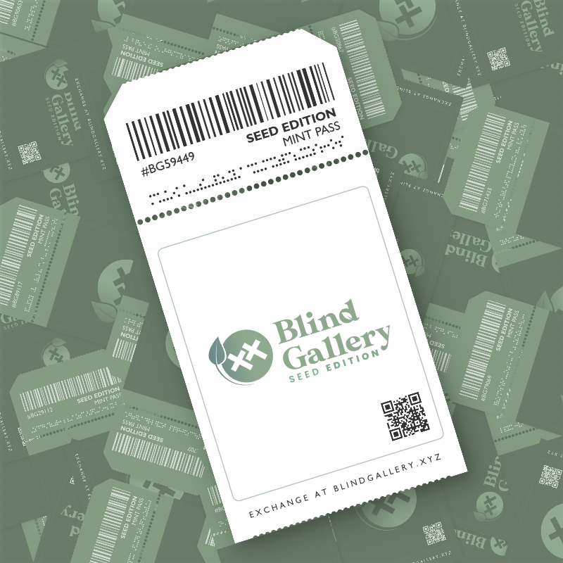 Blind Gallery Mint Pass (Seed Edition) #468 static NFT preview