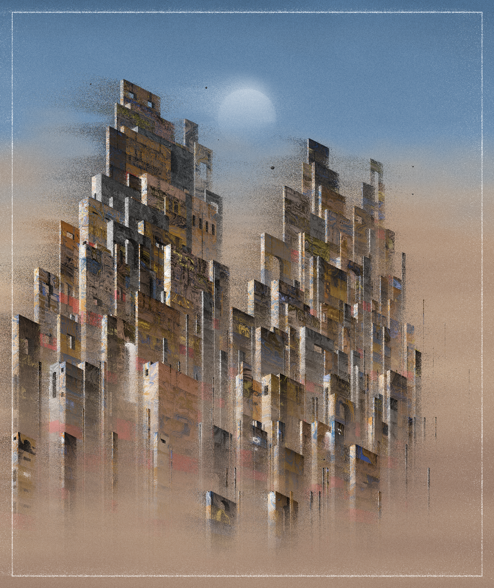 Algorithm, be my guide #141 static NFT preview