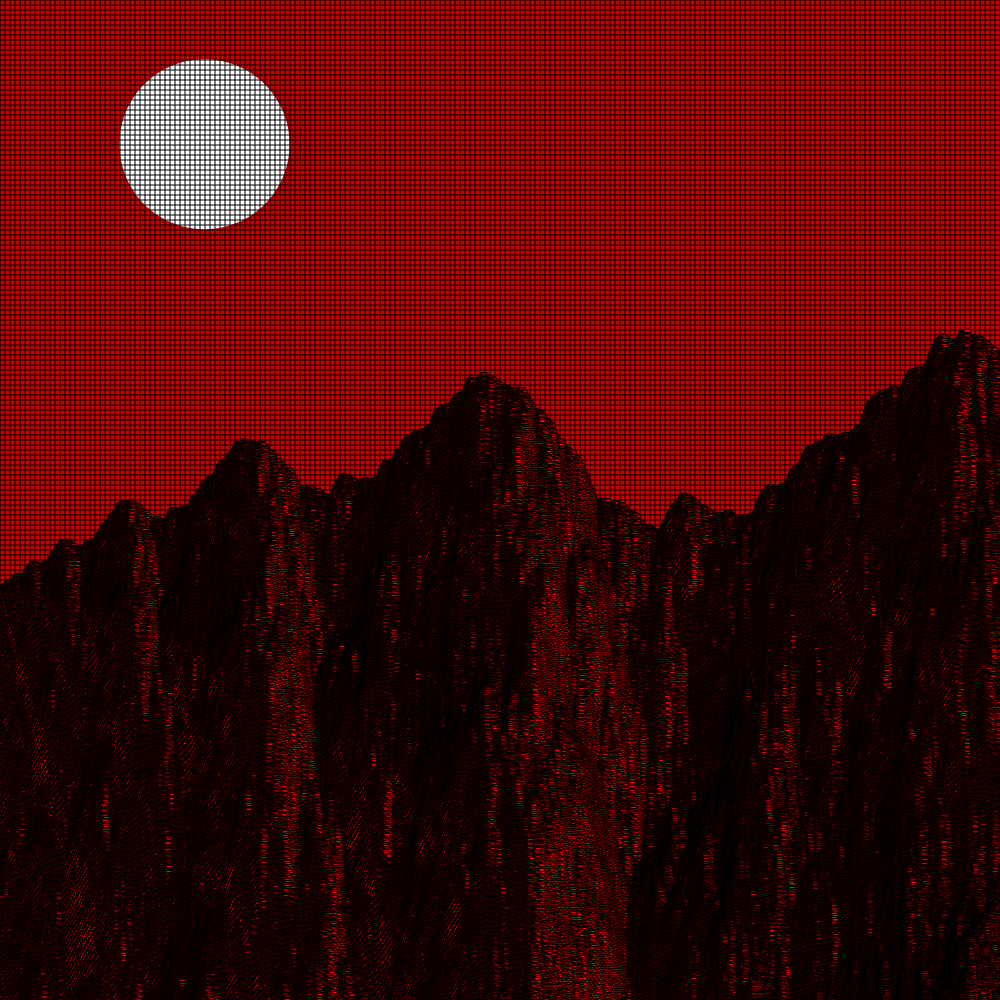 Classic generative landscape #35 static token preview