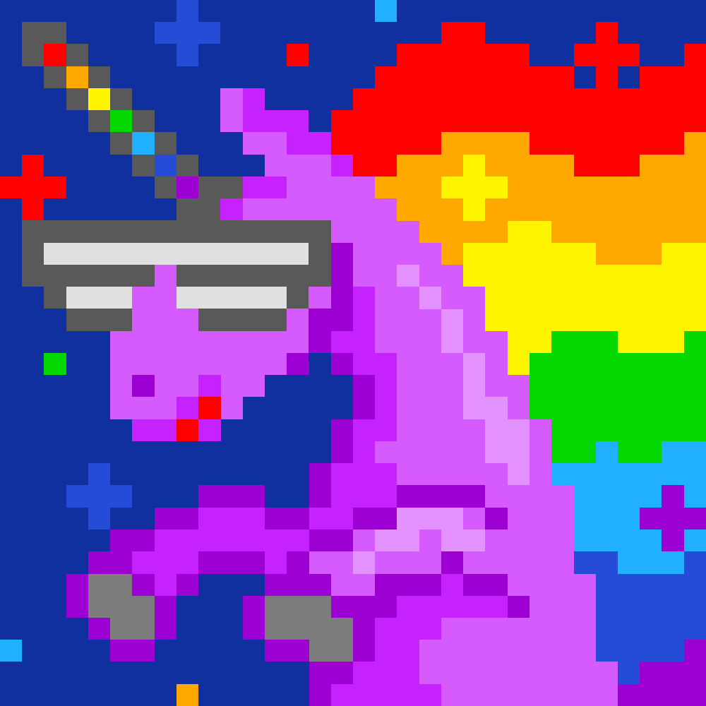 Unicorn #2124 static NFT preview