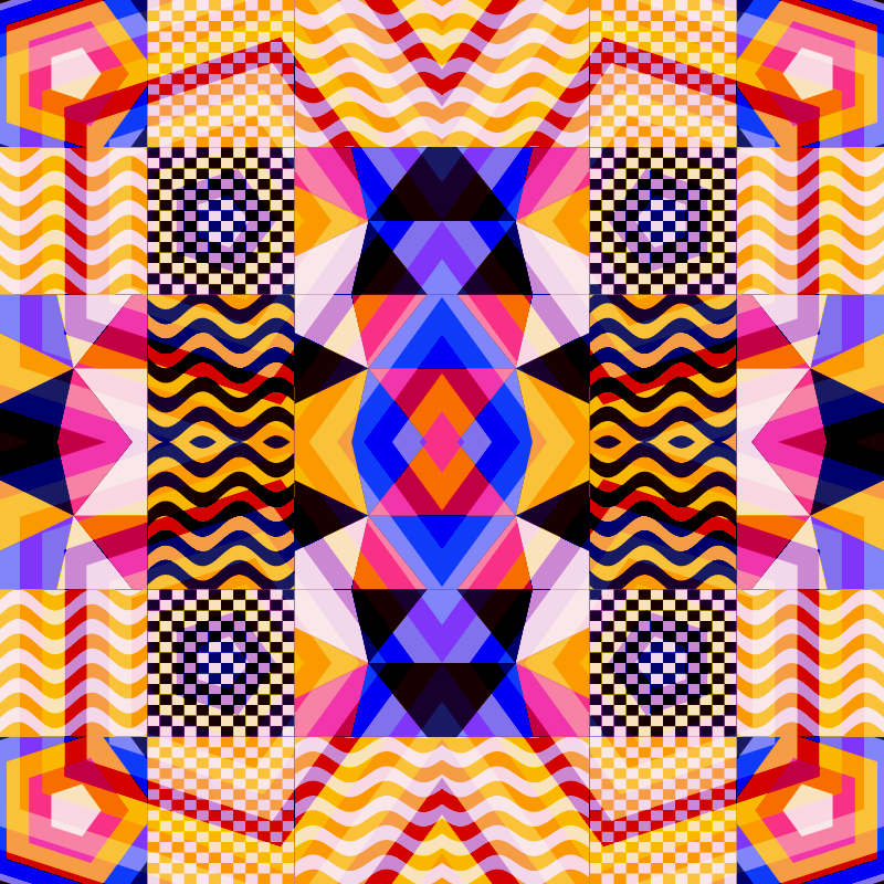 Psychedelic World #3 static token preview