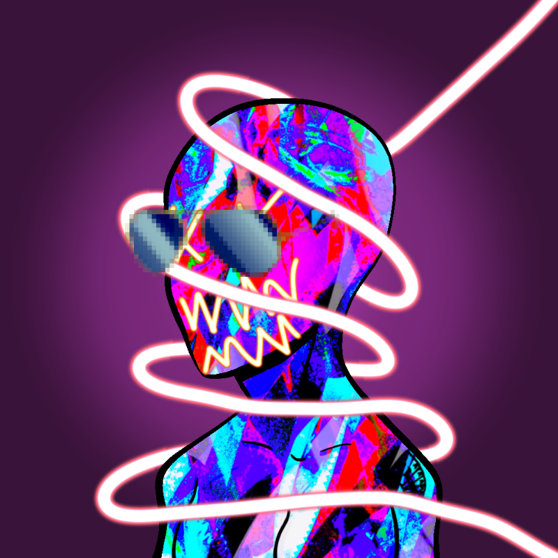 FX_D3M0NS #1567 static NFT preview