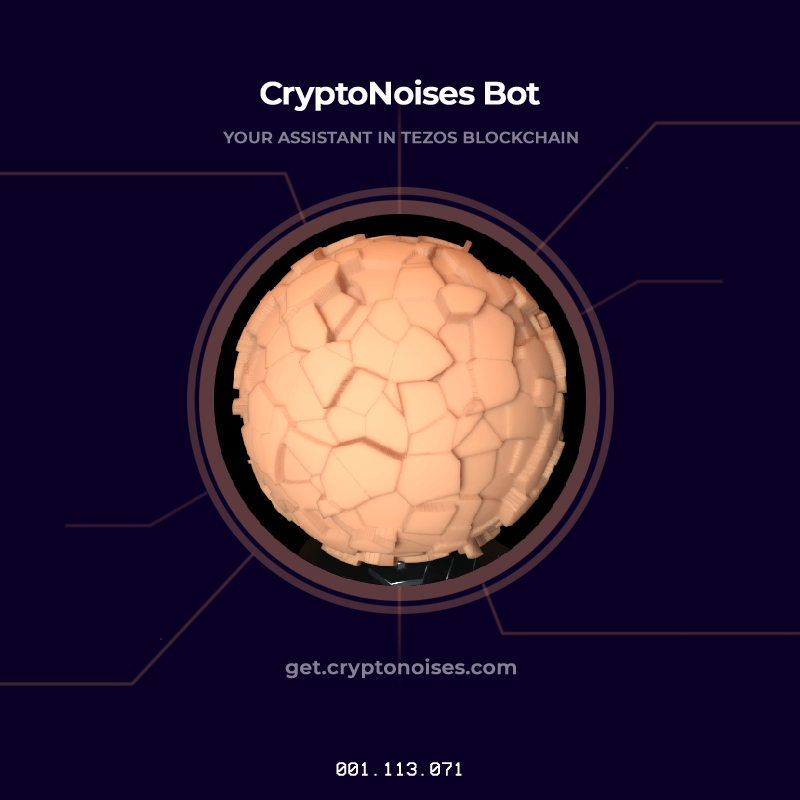 CryptoNoises.01 #460 static token preview