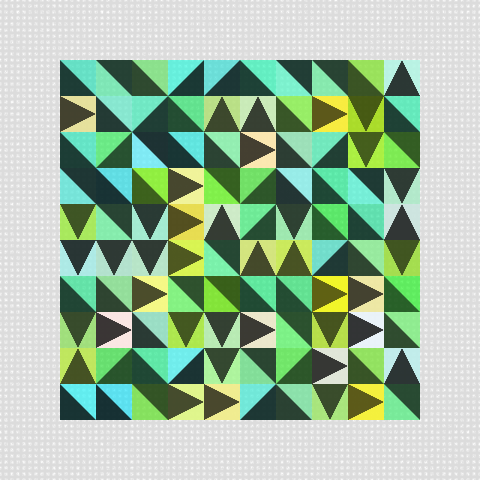 Triangle Pattern #32 static NFT preview