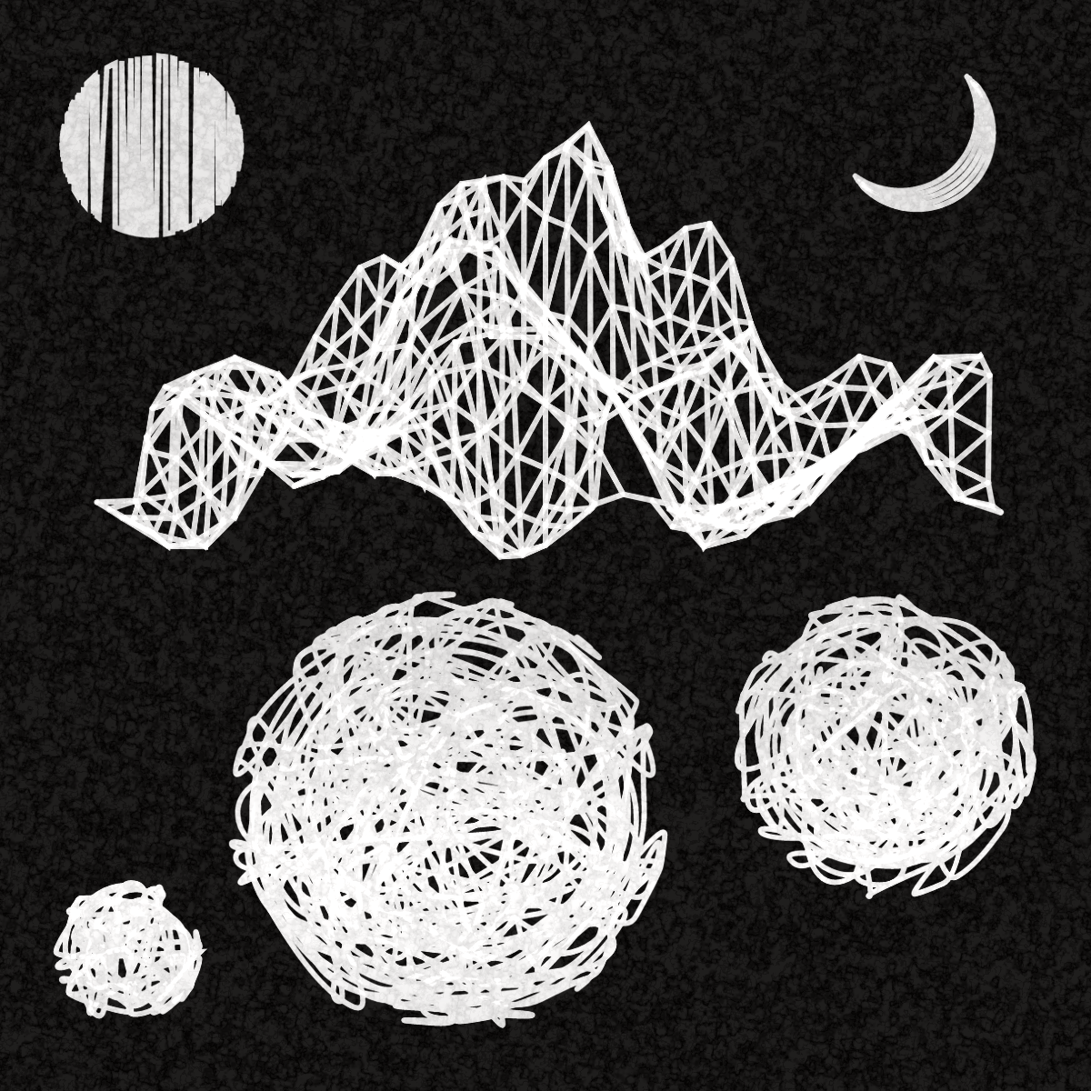 Plottable Wireframe (8 frames) #135 static NFT preview