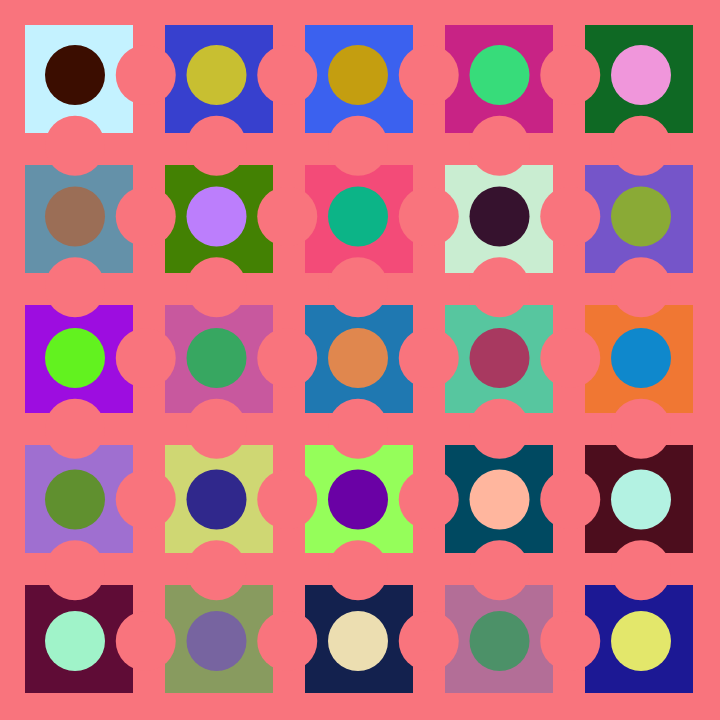 Complementary Dot Logic #139 static NFT preview