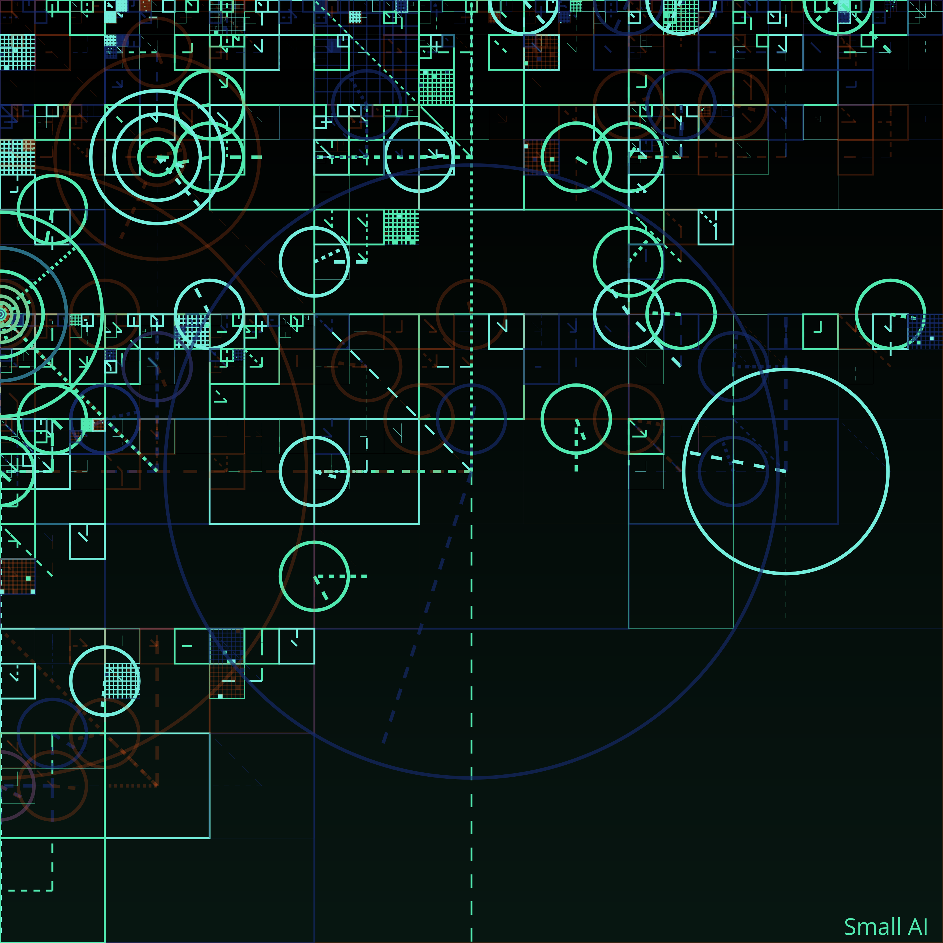 AI Brain Scheme #201 static NFT preview