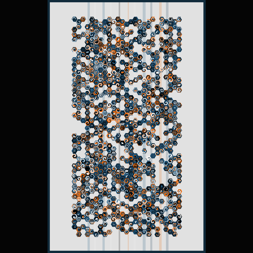 Hexatronic #42 static NFT preview