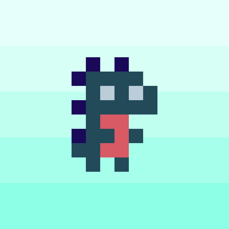 Coded Tiny Dinos #360 static token preview