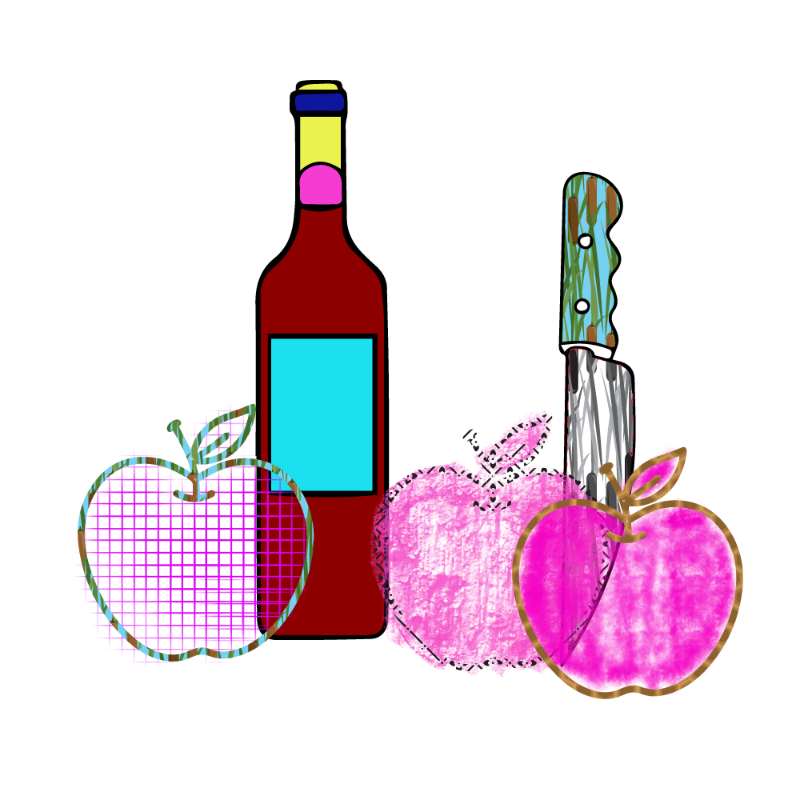 bottle and apples #79 static token preview