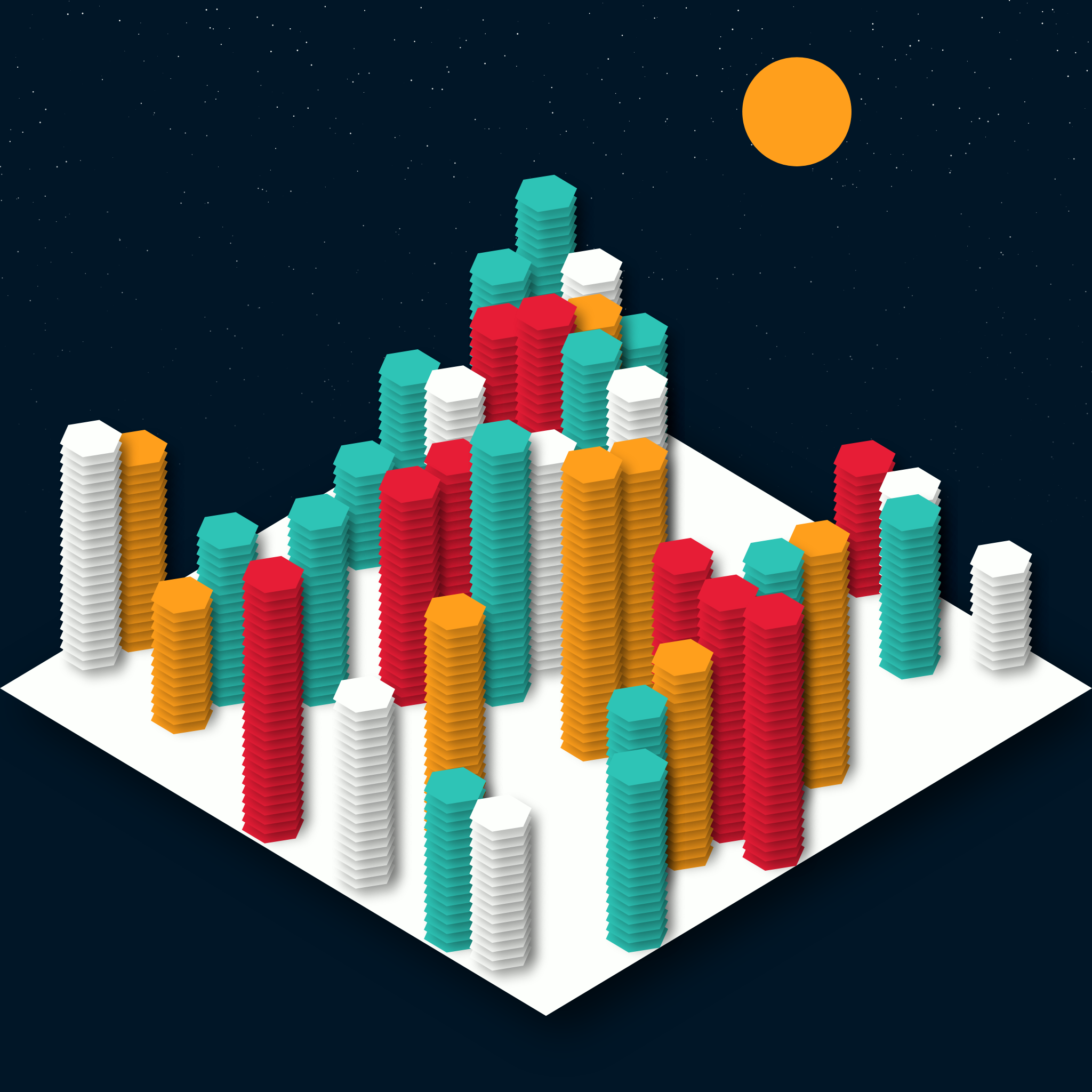City #52 static NFT preview