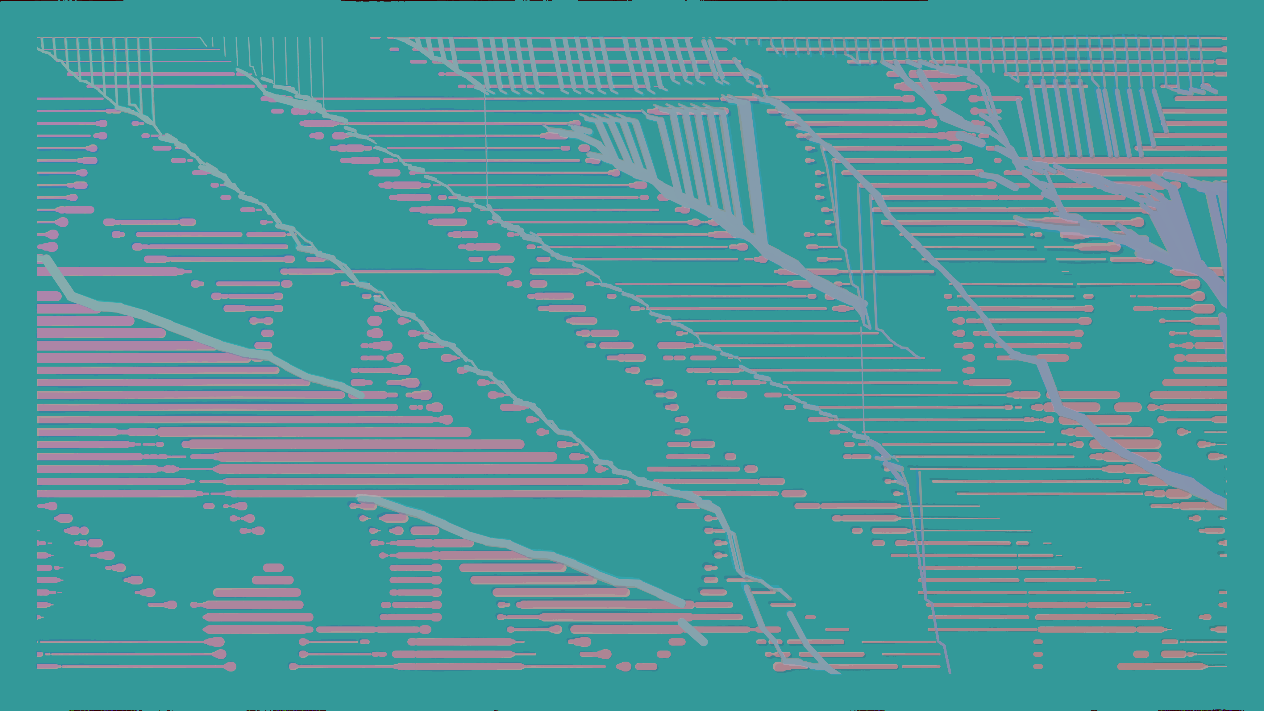 Thread Cascade #71 static NFT preview