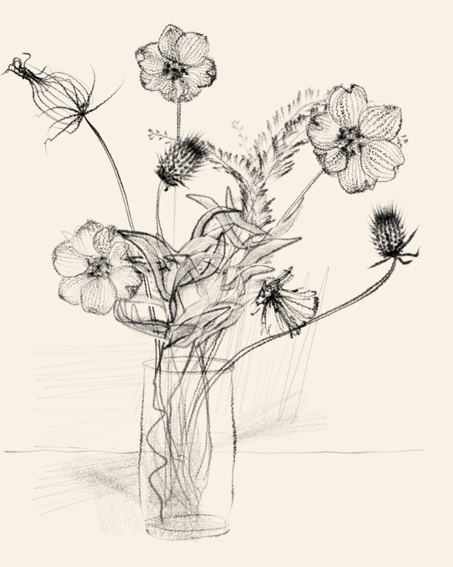 Bouquet numérique #64 static NFT preview