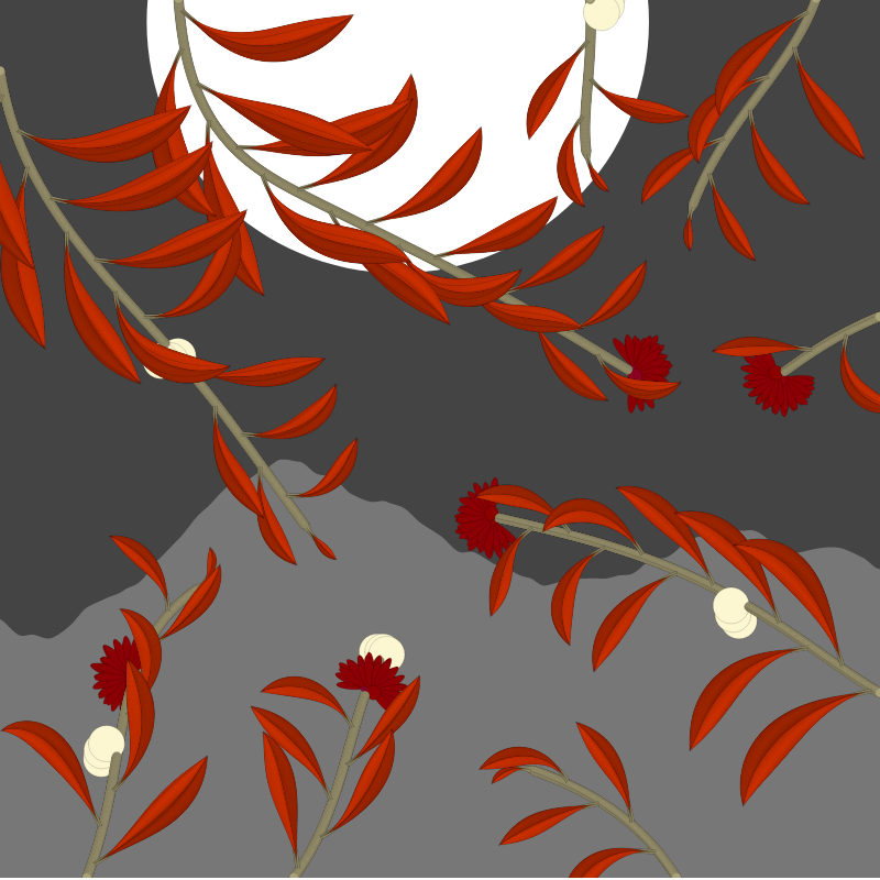 Through the leaves #258 static NFT preview