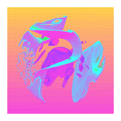 milkdrop #42 static NFT preview