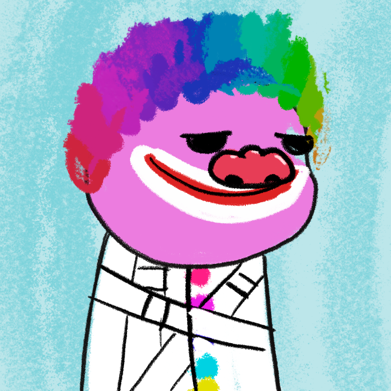 Peculiar clown #28 static token preview