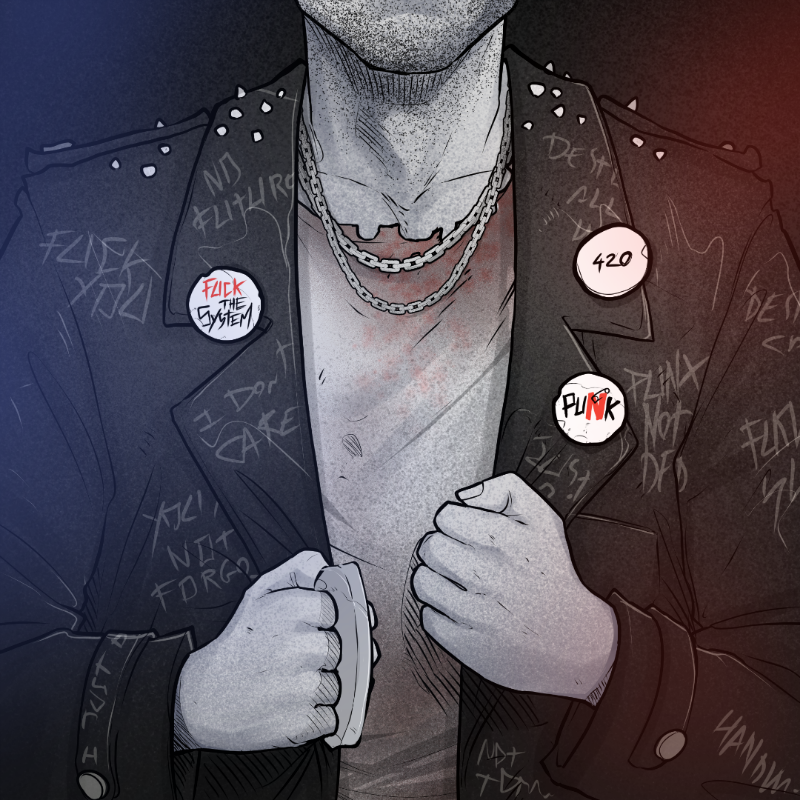 PUNX NOT DEAD #585 static token preview