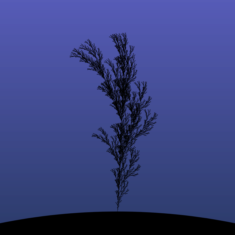 Fractal-Lsystem Tree #120 static token preview