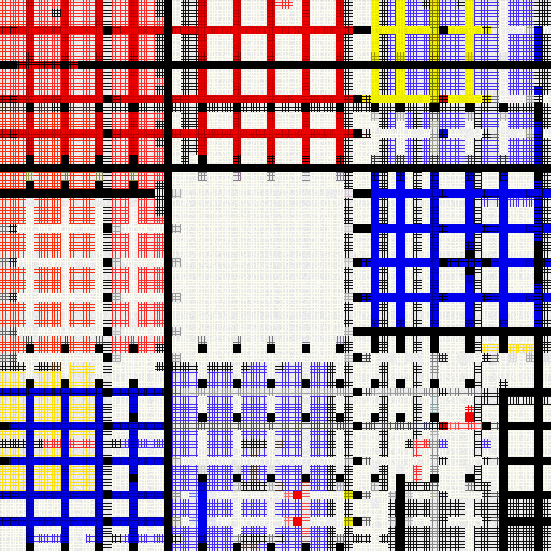 MONDRIAN FX #39 static token preview