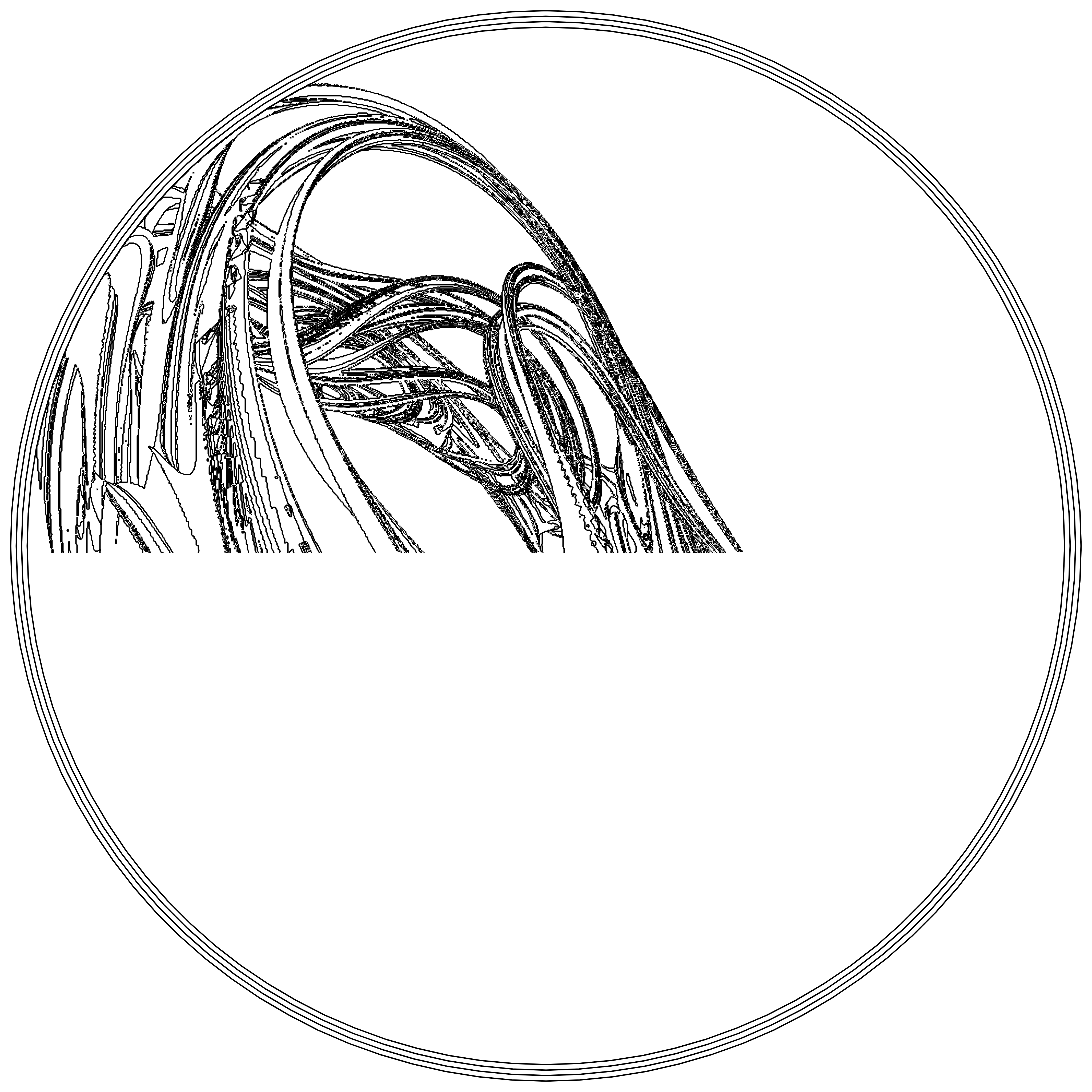 LL21 Fractal Contour #98 static token preview