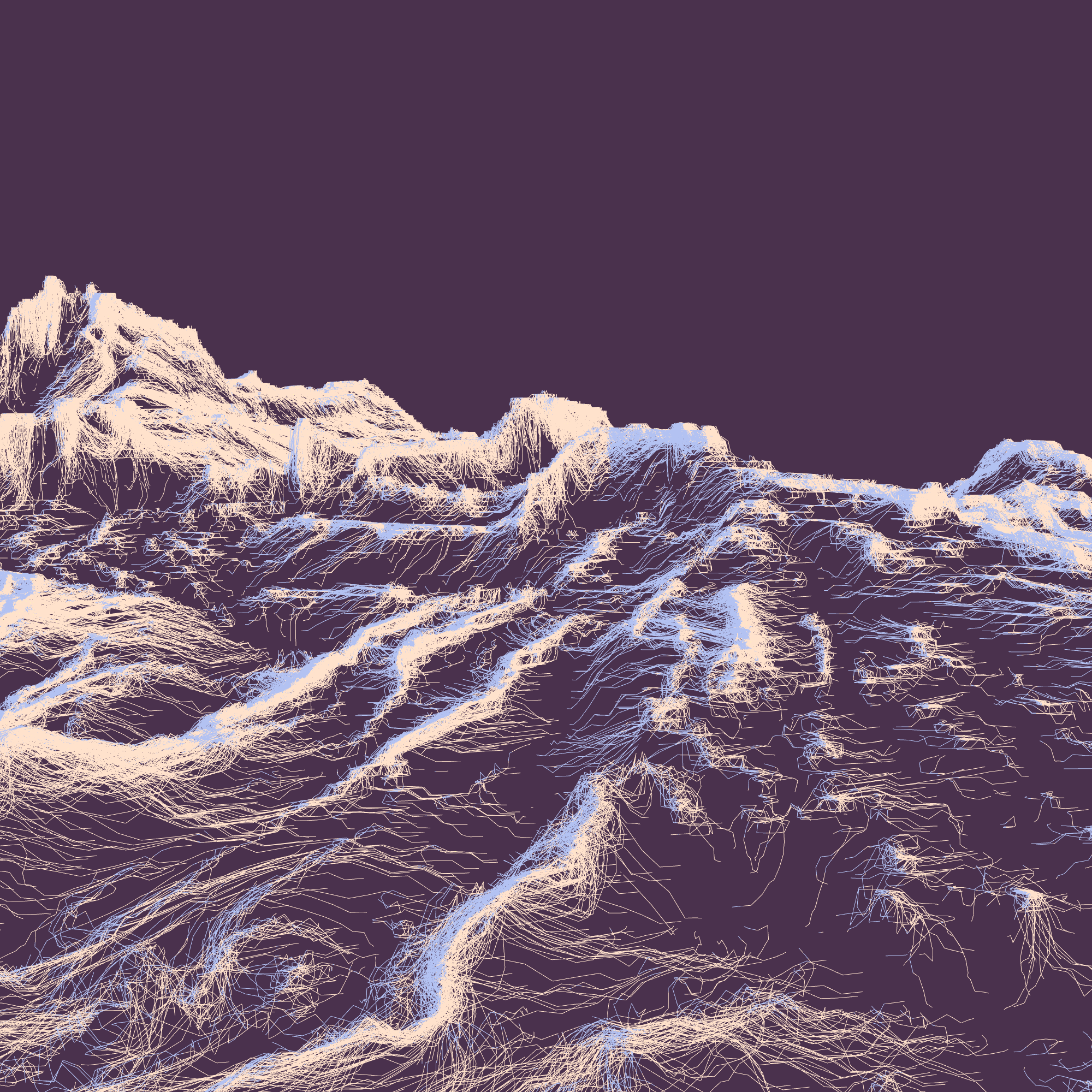 Ridge Scribbles #169 static NFT preview