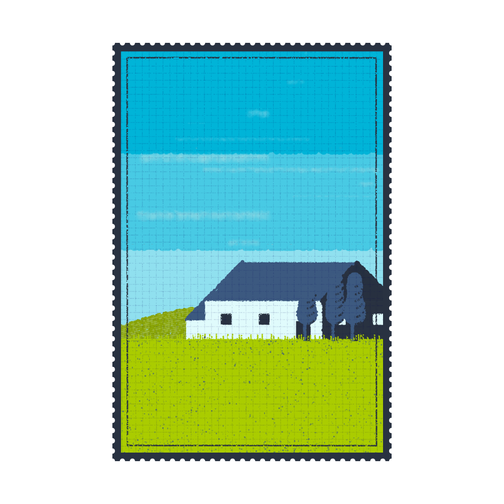 Lonely Village #93 static NFT preview