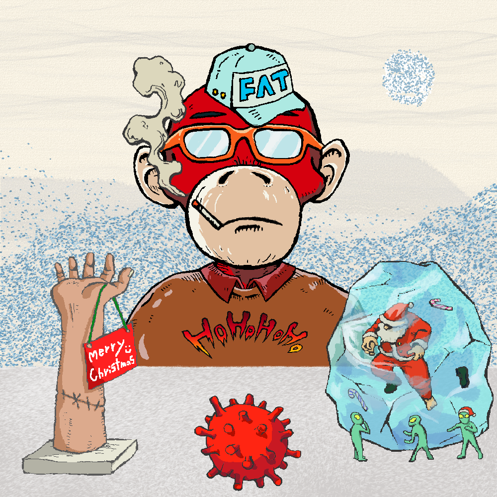 FAT Christmas #900 static NFT preview