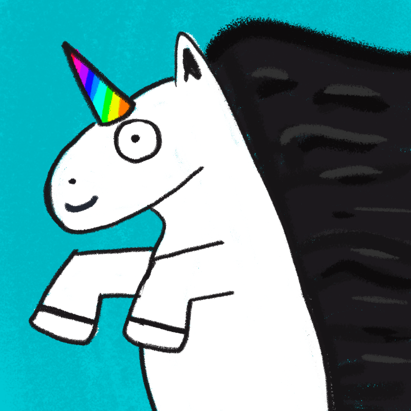 Peculiar unicornos #209 static token preview