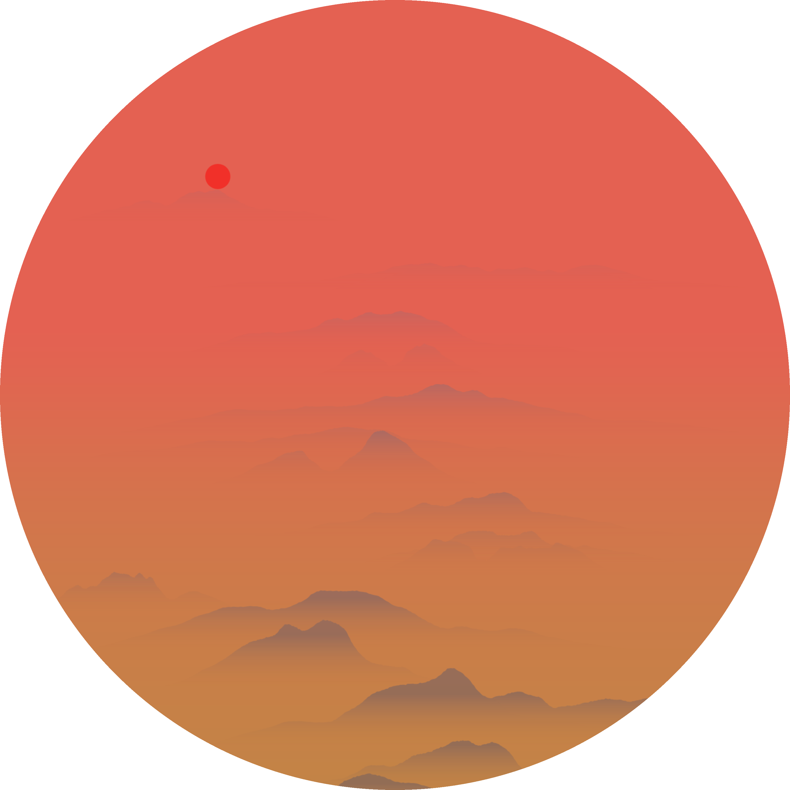 new SmallPiece('mountains') #75 static NFT preview