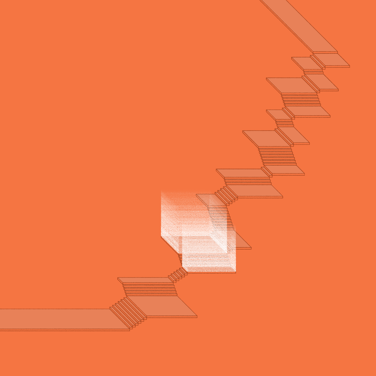 Stairs in a room #116 static NFT preview