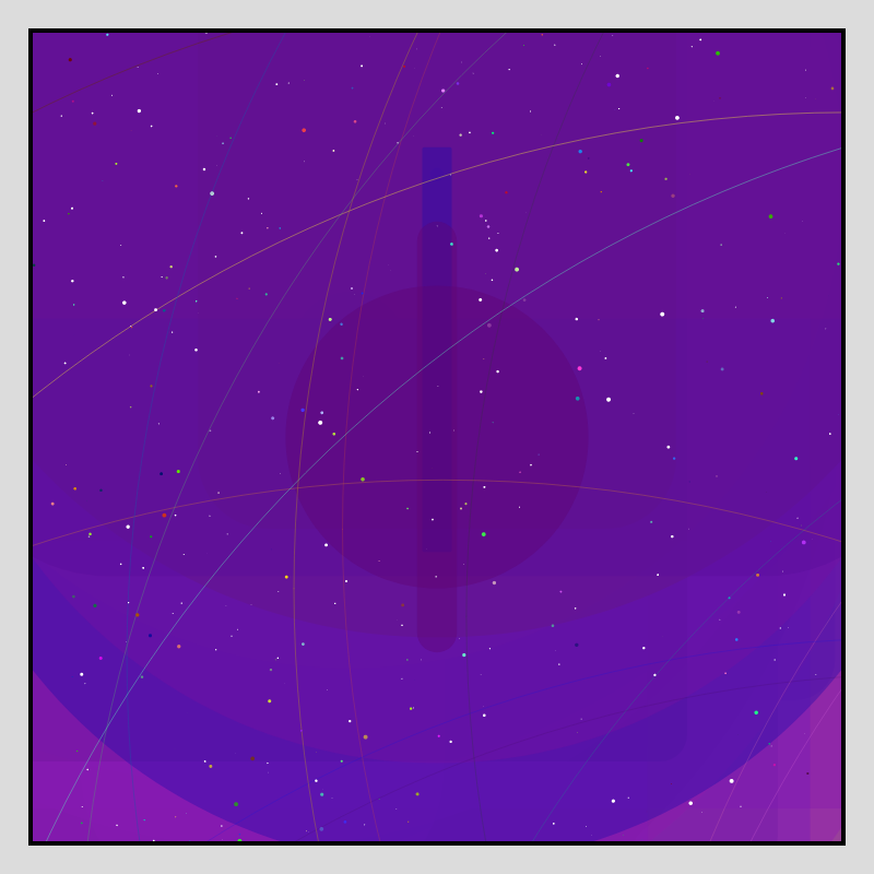 Color Field Starry B #189 static token preview