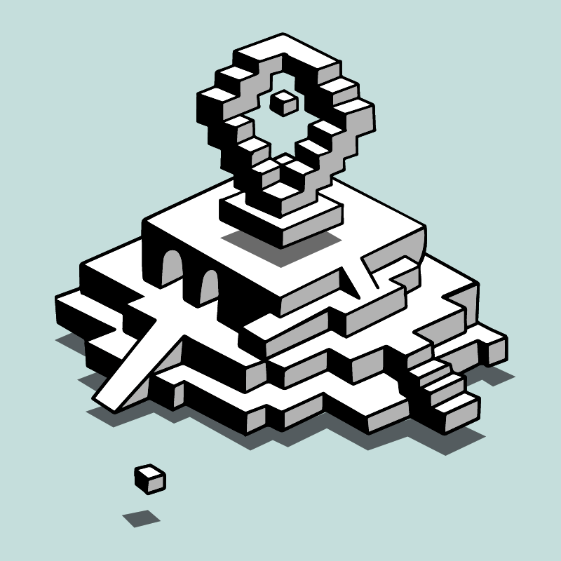 LOST TEMPLE #96 static NFT preview